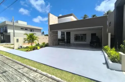 Casa nascente com piscina à venda no cond. enseada da lagoa na massagueira