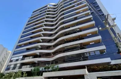 Apartamento com 4 suítes e varanda gourmet com vista mar à venda no edifício caravaggio