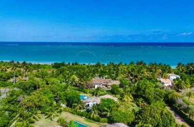 Casa mobiliada de alto luxo com piscina à venda na beira mar de praia tatuamunha no cond. manati