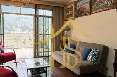 Excelente cobertura linear, com 206,00m², à venda, em nova friburgo - rj