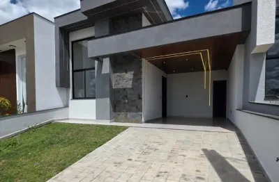 Linda casa térrea à venda no condomínio reserva ipanema, sorocaba/sp.