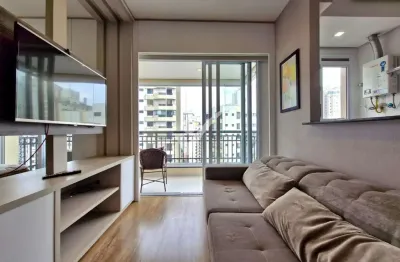 Apartamento com 1 quarto para alugar na rua maria otília, 210, jardim anália franco, são paulo, 40 m2 por r$ 3.200