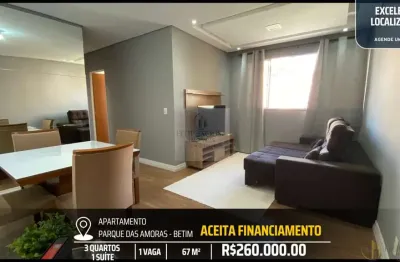 Sua oportunidade no parque das amoras - 3 quartos e 1 vaga