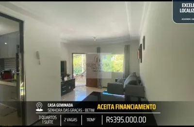 Linda casa 3 quartos e 2 vagas, armários planejados, fino acabamento no senhora das graças