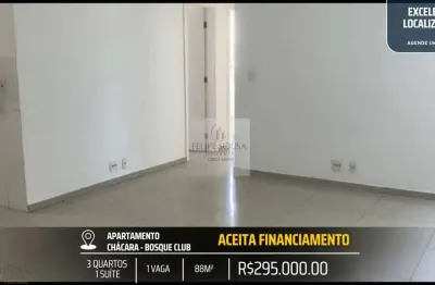 Apartamento de luxo - 88m² com 3 quartos 1 suíte e 1 vaga - fino acabamento