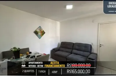 Apartamento com 2 quartos à venda no Niterói, Betim 