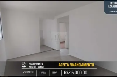 Excelente apartamento 2 quartos - 1 vaga - niterói - turquesa city