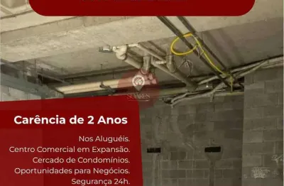 Alugo condomínio vértice mall no recreio dos bandeirantes - loja 52m2