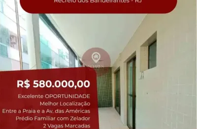 Apartamento à venda em rio de janeiro, recreio dos bandeirantes, com 3 quartos, 87m²