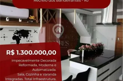 Cobertura à venda, no private aqua & gourmet,  em rio de janeiro, recreio dos bandeirantes, com 3 quartos, 148m²