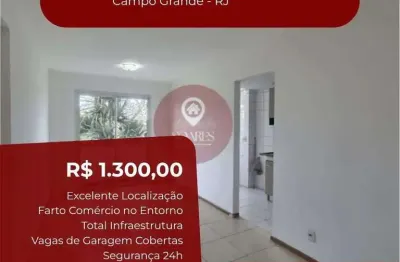 Apartamento para alugar, no condomínio atlantis park, , campo grande, com 2 quartos, 55m²