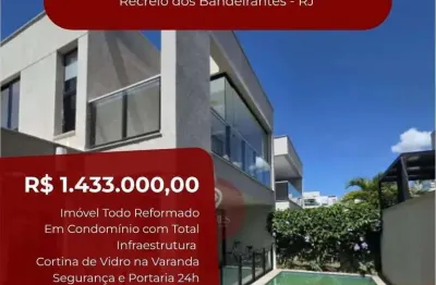 Casa de condomínio, no condomínio sofisticato residence,  em rio de janeiro, recreio dos bandeirantes, com 3 quartos, 241m²