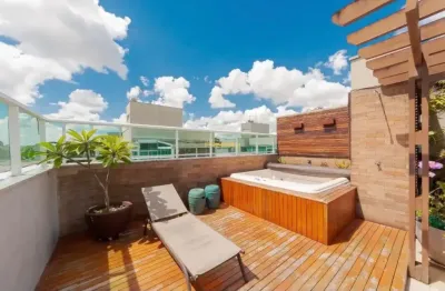 COBERTURA COM JACUZZI E PÔR DO SOL NO MERCÊS | 174m² | CONDOMÍNIO CLUBE