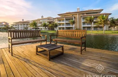 Apartamento nascente com 3 suítes no golf ville resort, porto das dunas