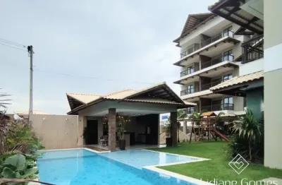 Apartamento novo com 2 suítes na praia de porto das dunas / mandala