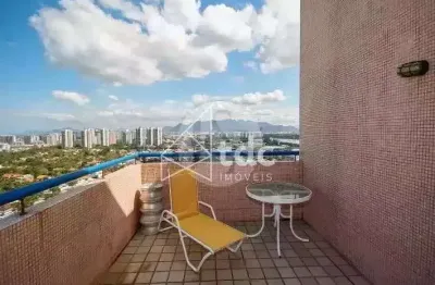 Cobertura para venda com 2 quartos, 101m² - barra da tijuca - rio de janeiro/rj