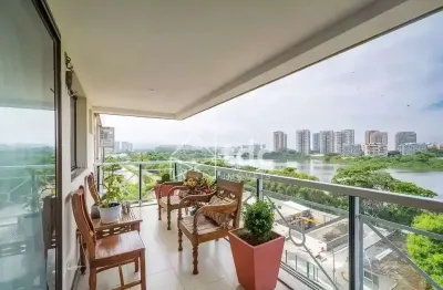 Cobertura para venda com 4 quartos, 304m² - barra da tijuca - rio de janeiro/rj