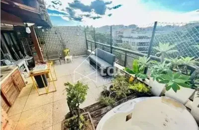 Cobertura para venda no jardim oceânico com 3 quartos, 181m² - barra da tijuca - rio de janeiro/rj