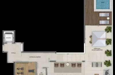 Cobertura com 3 quartos à venda na Rua Angustura, Serra, Belo Horizonte