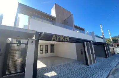 Geminado de alto padrão com piscina e área gourmet – amizade em jaraguá do sul/sc