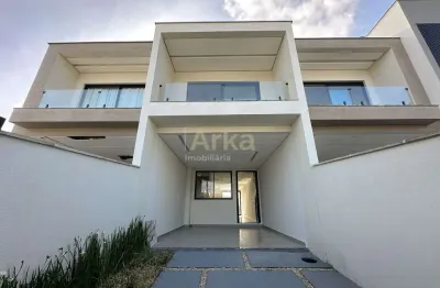 Geminado sobrado com 136m² no bairro amizade em jaraguá do sul