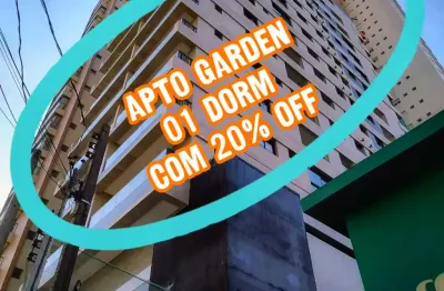 Lançamento garden – 1 suíte – lazer – próximo à praia e shopping praiamar
