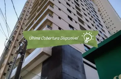 Lançamento cobertura duplex à venda com 157.m2 e vista para o mar na aparecida – santos/sp