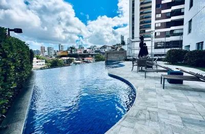 Belíssimo apartamento mobiliado com 4/4 na alameda flamboyants | caminho das árvores