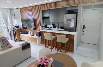 Belíssimo apartamento com 2/4 com varanda - nascente - piatã