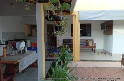 Casa com 2 quartos à venda na Via Projetada 27, 38, Jardim Universitário, Cuiabá