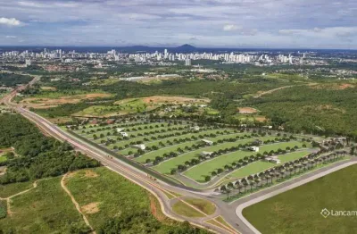 Terreno quitado medido 250,61 m² no condomínio brisas horizontal