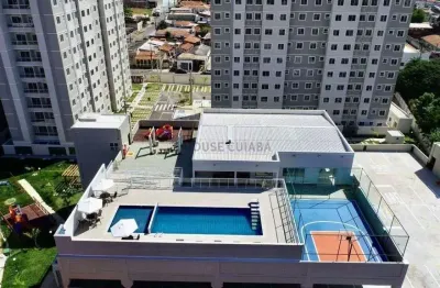 Apartamento 2/4 com sacada e sol da manhã - próximo arena pantanal