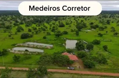 Sítio de 9,6 hectares na região do município de poconé–mt