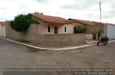 Casa no condomínio fechado flor do cerrado no bairro coxipó da ponte