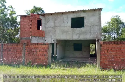 Chácara com sobradinho em de fase de acabamento antigo praia clube