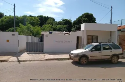 Casa com dois terrenos juntos no bairro da manga na cidade de várzea grande mt
