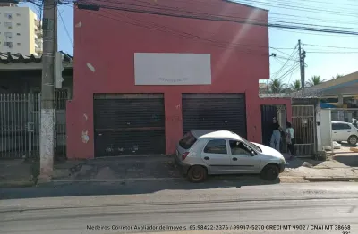 Salão comercial 237 m² no centro norte de cuiabá mt
