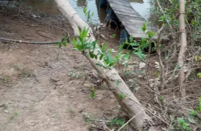 Pesqueiro na região do barranco alto próximo da cidade de santo antonio do lever