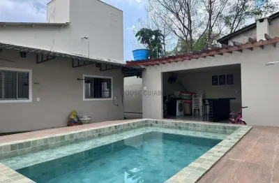 Vendo casa 4 quartos com piscina - quintal grande - várzea grande