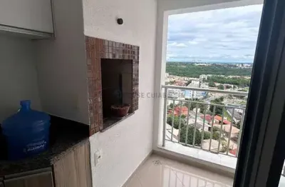 Apartamento com 3 quartos para alugar na Avenida Miguel Sutil, 6322, Jardim Santa Marta, Cuiabá
