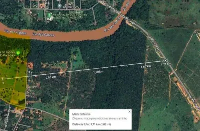 Chácara no pontal do araguaia mt, com 30 hectares com mais de mil metros margean