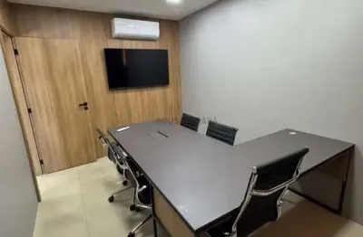 Alugo excelente sala comercial mobiliada - edifício concorde