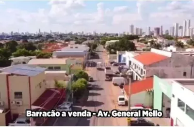 Barracão de 600 m², com área construída de 550 m², na av. general mello na cidad