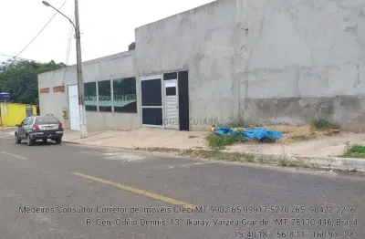 barracão com residência com 364 M² no bairro Ikarai  Várzea Grande Mato Grosso-M