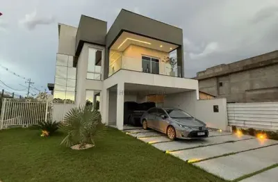 Excelente sobrado mobiliado à venda em condomínio de alto padrão - belvedere ii