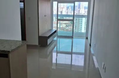 02 dorms em predio c/ espaço gourmet e piscina no bairro embaré - santos/sp