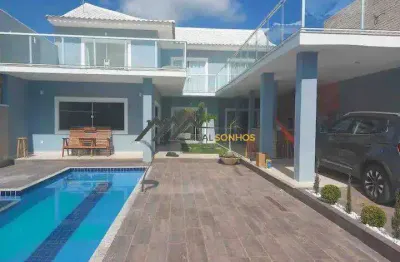 Casa de alto padrão para locação em condomínio fechado
