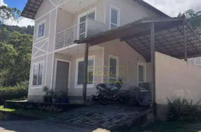 Casa com 4 dormitórios à venda, 129 m² por r$ 630.000,00 - vargem grande - teresópolis/rj