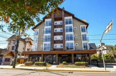 Apartamento com 2 quartos à venda na rua são pedro, 900, centro, gramado, 71 m2 por r$ 1.840.000