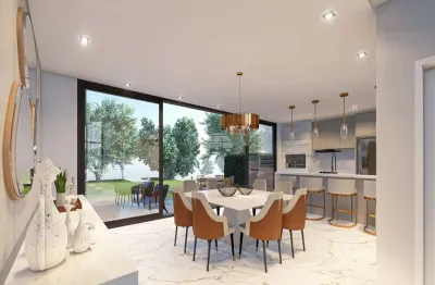 Casa em condomínio fechado com 3 quartos à venda na rodovia br-285, 1, são josé, passo fundo, 205 m2 por r$ 1.490.000